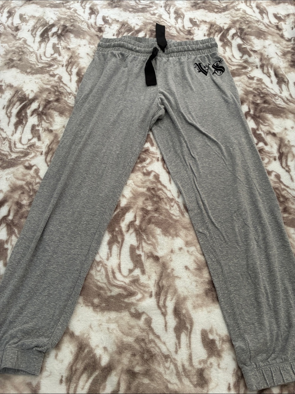 Victoria's Secret Grey Drawstring Lounge Joggers